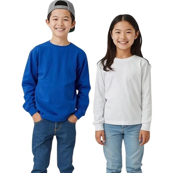 180g junior long sleeve T-shirt Thumbnail