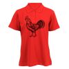 180g ladies 100% cotton Golf Shirt Thumbnail