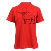 180g ladies 100% cotton Golf Shirt Thumbnail