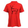 180g ladies 100% cotton Golf Shirt Thumbnail