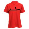 180g ladies 100% cotton Golf Shirt Thumbnail