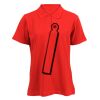 180g ladies 100% cotton Golf Shirt Thumbnail