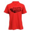 180g ladies 100% cotton Golf Shirt Thumbnail