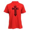 180g ladies 100% cotton Golf Shirt Thumbnail