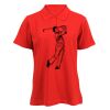 180g ladies 100% cotton Golf Shirt Thumbnail