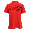 180g ladies 100% cotton Golf Shirt Thumbnail