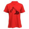180g ladies 100% cotton Golf Shirt Thumbnail