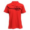 180g ladies 100% cotton Golf Shirt Thumbnail