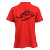 180g ladies 100% cotton Golf Shirt Thumbnail
