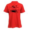 180g ladies 100% cotton Golf Shirt Thumbnail
