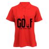 180g ladies 100% cotton Golf Shirt Thumbnail