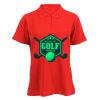 180g ladies 100% cotton Golf Shirt Thumbnail