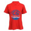 180g ladies 100% cotton Golf Shirt Thumbnail