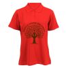 180g ladies 100% cotton Golf Shirt Thumbnail