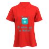 180g ladies 100% cotton Golf Shirt Thumbnail