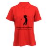 180g ladies 100% cotton Golf Shirt Thumbnail