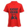 180g ladies 100% cotton Golf Shirt Thumbnail