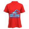 180g ladies 100% cotton Golf Shirt Thumbnail