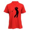 180g ladies 100% cotton Golf Shirt Thumbnail
