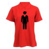 180g ladies 100% cotton Golf Shirt Thumbnail
