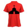 180g ladies 100% cotton Golf Shirt Thumbnail