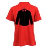 180g ladies 100% cotton Golf Shirt Thumbnail