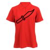 180g ladies 100% cotton Golf Shirt Thumbnail