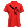 180g ladies 100% cotton Golf Shirt Thumbnail